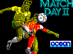 Match Day II (ZX Spectrum) screenshot: Loading screen.