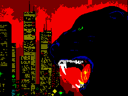 Wild Streets (ZX Spectrum) screenshot: Loading screen.