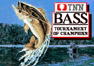 TNN Bass Tournament of Champions (Genesis) screenshot: Title screen