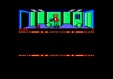 Xenophobe (Amstrad CPC) screenshot: Let's go.