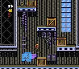 The Rocketeer (NES) screenshot: The game provides an interminable supply of these grey goons