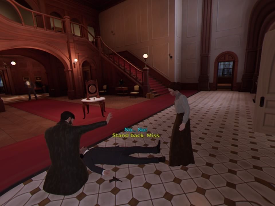 Screenshot of The Invisible Hours (PlayStation 4, 2017) - MobyGames