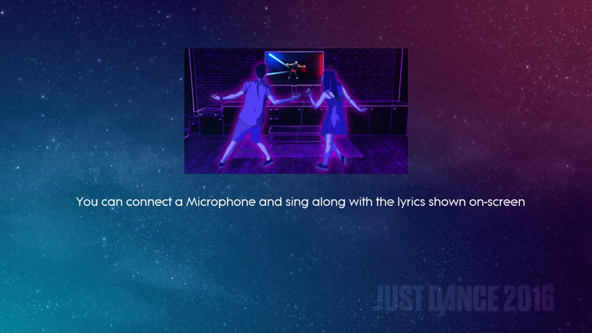 Just Dance 2016 (Xbox 360) screenshot: You can connect a Microphone