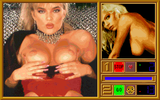 Penthouse Hot Numbers (DOS) screenshot: End of Level 9