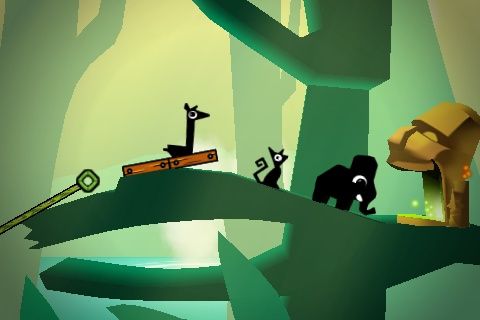 Bridge Odyssey (iPhone) screenshot: Unlocked a new animal.