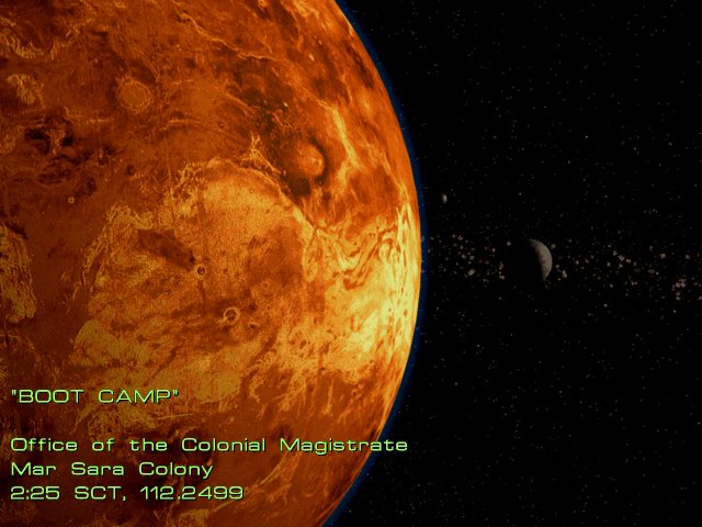 StarCraft (Windows) screenshot: Episode 1 introduction