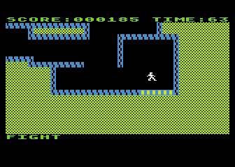 Gateway to Apshai (Atari 8-bit) screenshot: another door