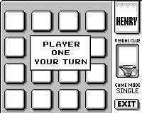 Henry (Game.Com) screenshot: This appears every turn