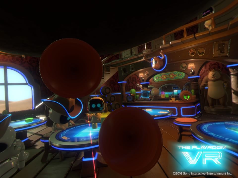 Screenshot Of The Playroom Vr Playstation 4 2016 Mobygames