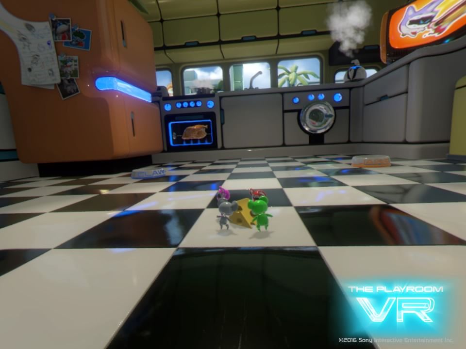 Screenshot of The Playroom VR (PlayStation 4, 2016) MobyGames