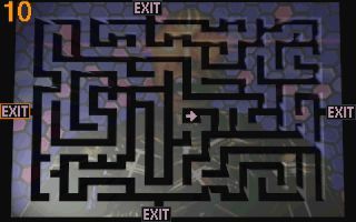 Cyberwar (DOS) screenshot: Puzzle from the "Security Door" level