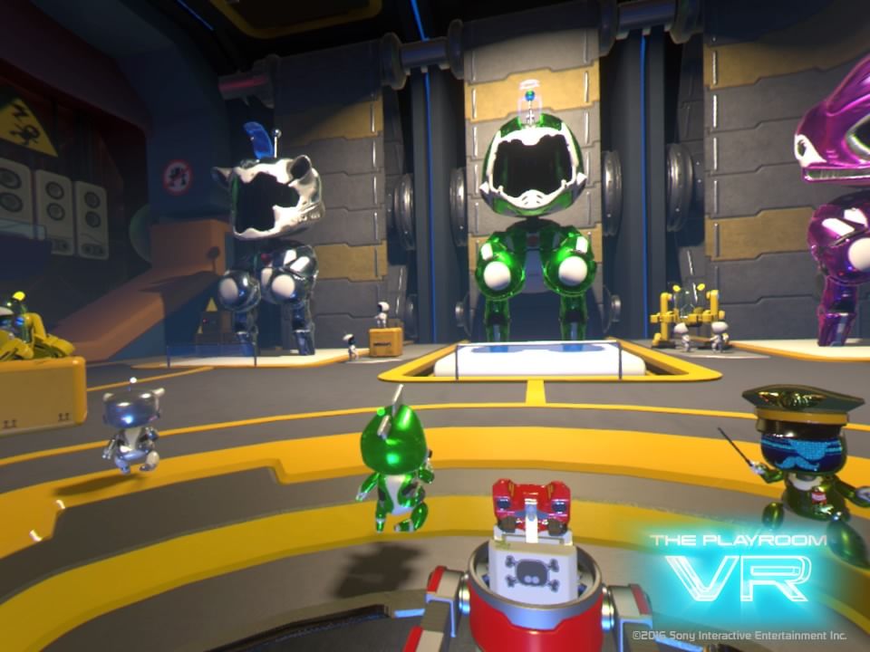 Screenshot Of The Playroom VR (PlayStation 4, 2016) - MobyGames