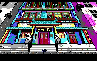 Manhunter 2: San Francisco (DOS) screenshot: The temple