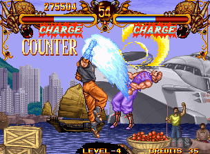 Screenshot of Double Dragon (Neo Geo, 1995) - MobyGames