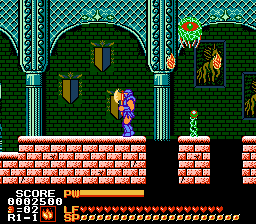 Astyanax (NES) screenshot: Time to jumping