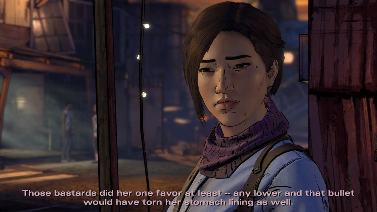 The Walking Dead A New Frontier Eleanor Screenshot of The Walking Dead: A New Frontier - Episode 2 (PlayStation