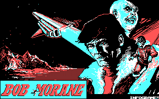 Bob Morane: Science Fiction 1 (DOS) screenshot: Title Screen.