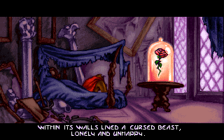 Disney's Beauty and the Beast (DOS) screenshot: The introduction