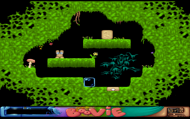 Boovie (DOS) screenshot: Level 1