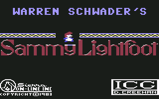 Sammy Lightfoot (Commodore 64) screenshot: Title