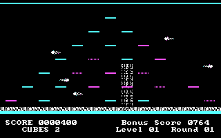 Screenshot of Mr. Cool (PC Booter, 1983) - MobyGames