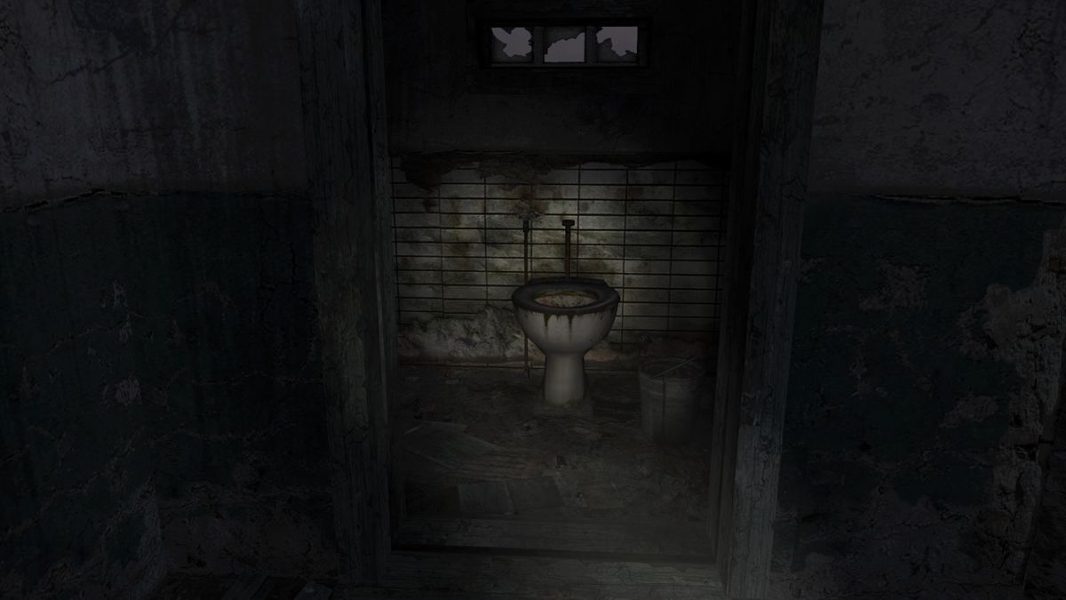 Dear Esther: Landmark Edition (Windows) screenshot: Nobody's been using this toilet in ages