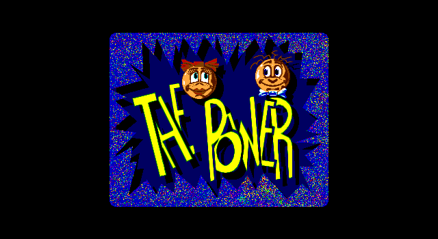 The Power (DOS) screenshot: Title Screen