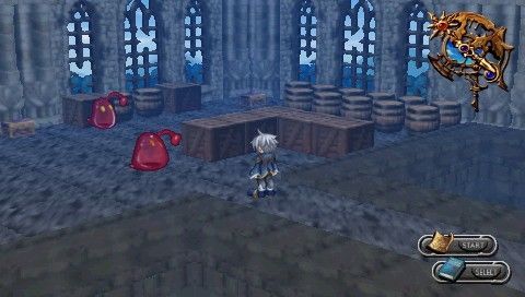 Mana Khemia: Alchemists of Al-Revis (PSP) screenshot: The boxes and crates are breakable