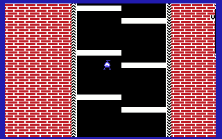 Endless (Commodore 64) screenshot: Timing is very important! (Dutch)