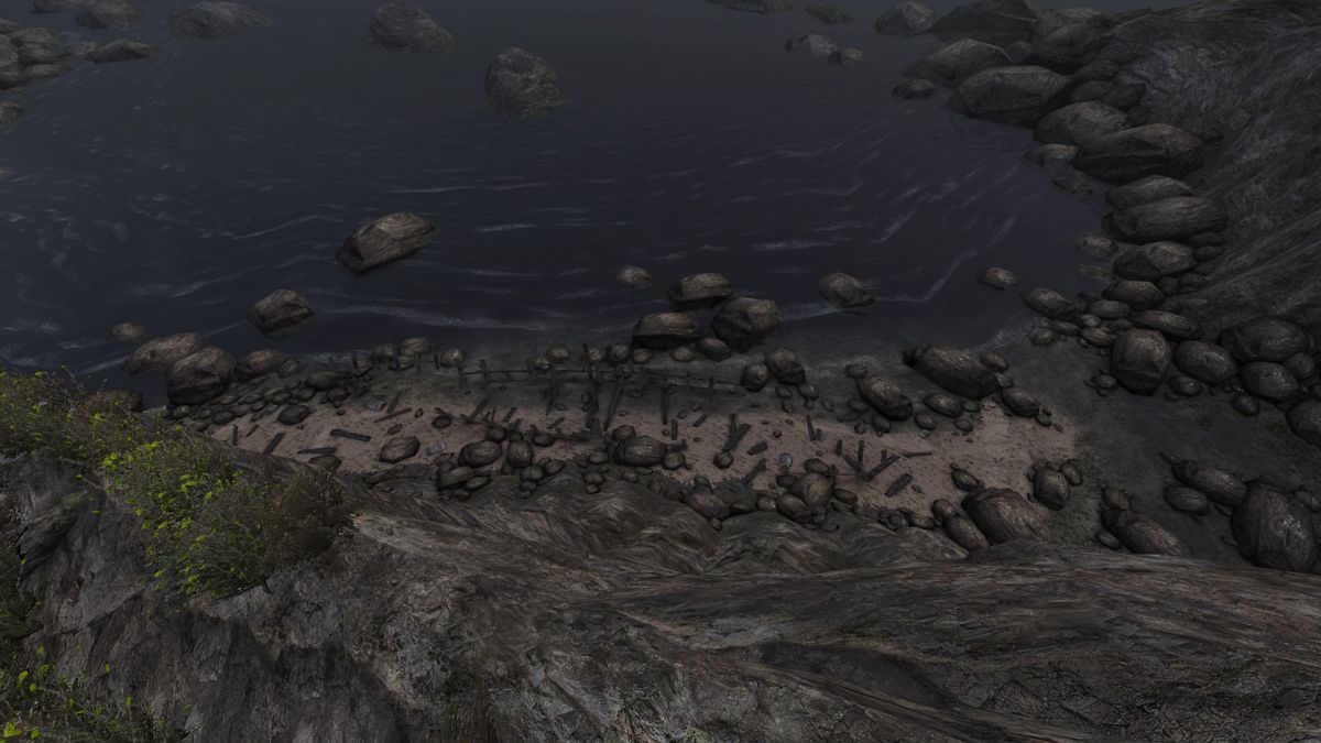 Dear Esther: Landmark Edition (Windows) screenshot: Sliding down is a shortcut, but one that will just re-spawn you back up