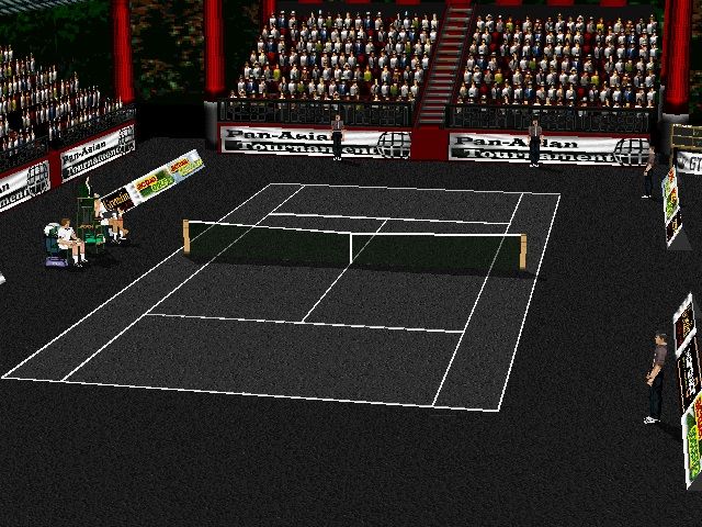 Actua Tennis (Windows) screenshot: Before the Match.