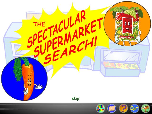 5 A Day Adventures (Windows) screenshot: The Spectacular Supermarket Search