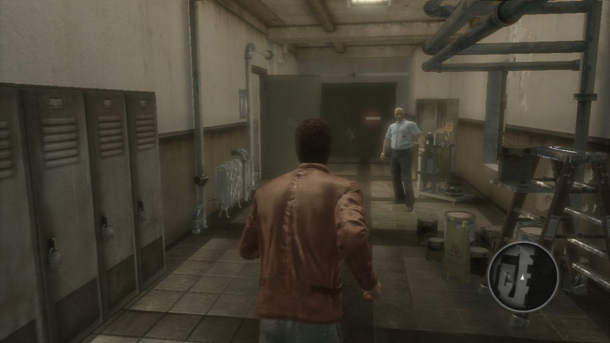 Robert Ludlum's The Bourne Conspiracy (PlayStation 3) screenshot: Let's hope the janitor won't try to stop me, for his own sake