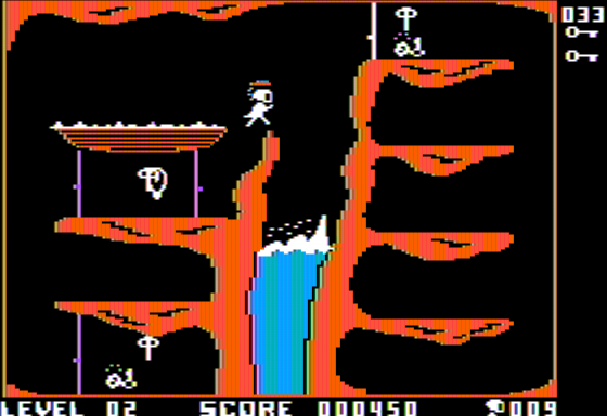 Genius 2: Into the Toy Caves (Apple II) screenshot: A More Difficult Challenge