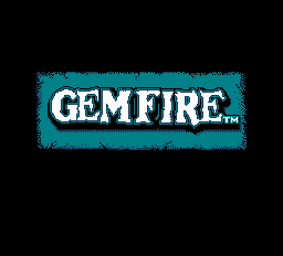 Gemfire (NES) screenshot: Title Screen