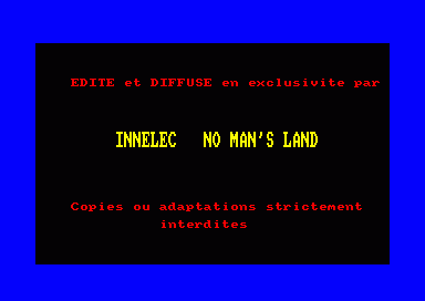 Don Juan (Amstrad CPC) screenshot: Publisher's info