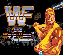 WWF Super WrestleMania (Genesis) screenshot: Title screen