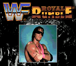 WWF Royal Rumble (Genesis) screenshot: Title screen