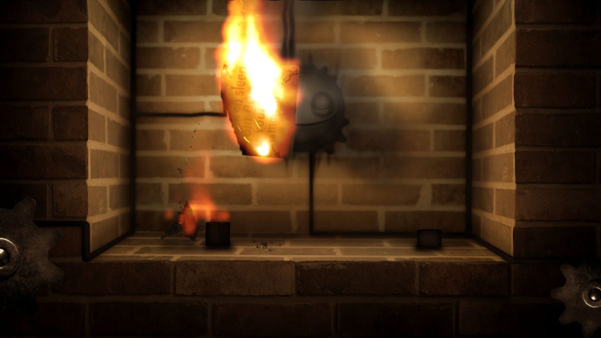 Little Inferno (Windows) screenshot: First practice with fire