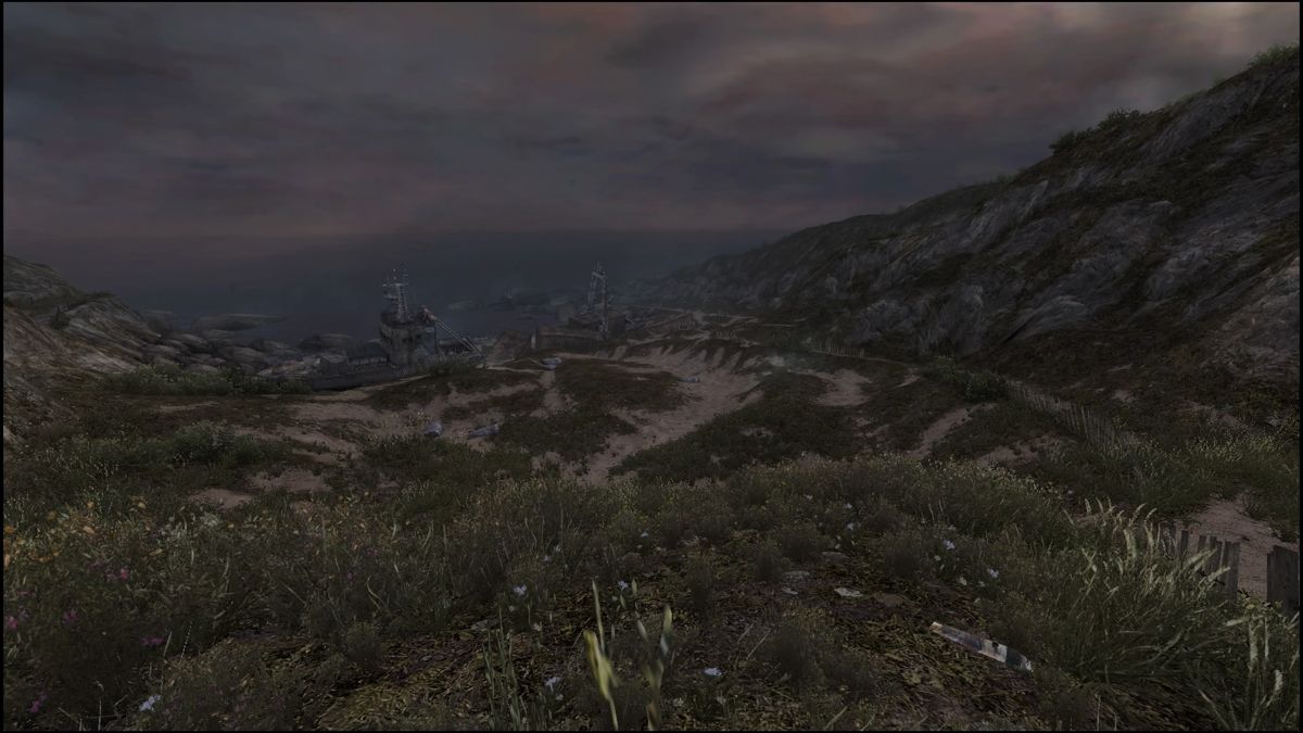 Dear Esther: Landmark Edition (PlayStation 4) screenshot: Reaching the other side of the island