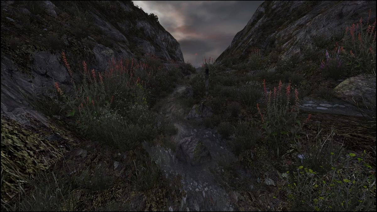 Dear Esther: Landmark Edition (PlayStation 4) screenshot: Heading upstream