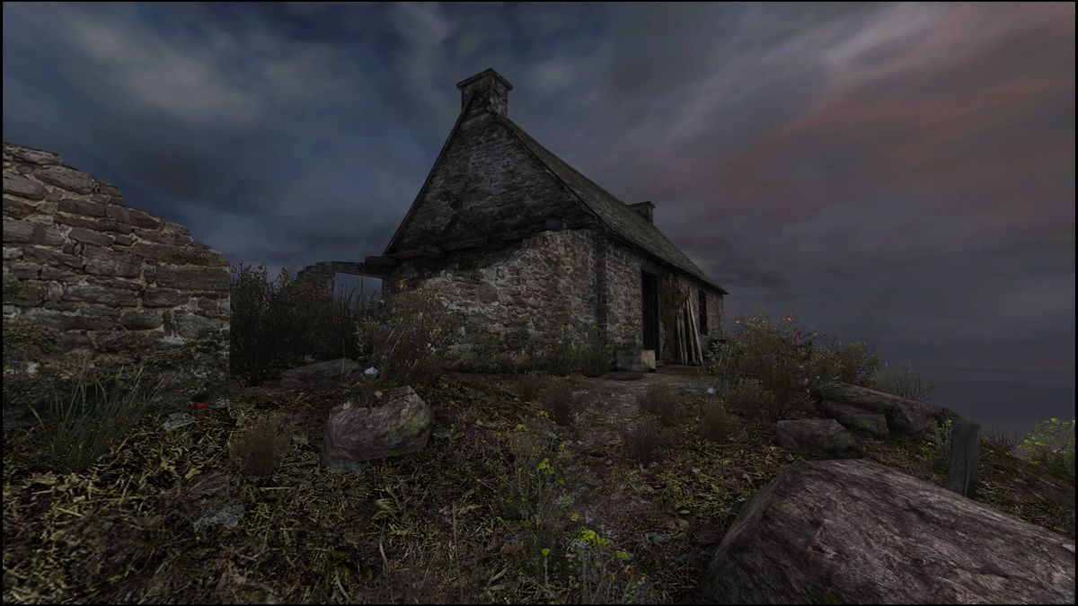 Dear Esther: Landmark Edition (PlayStation 4) screenshot: A shepherd's hut