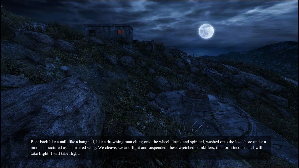 Dear Esther: Landmark Edition (PlayStation 4) screenshot: A bunker