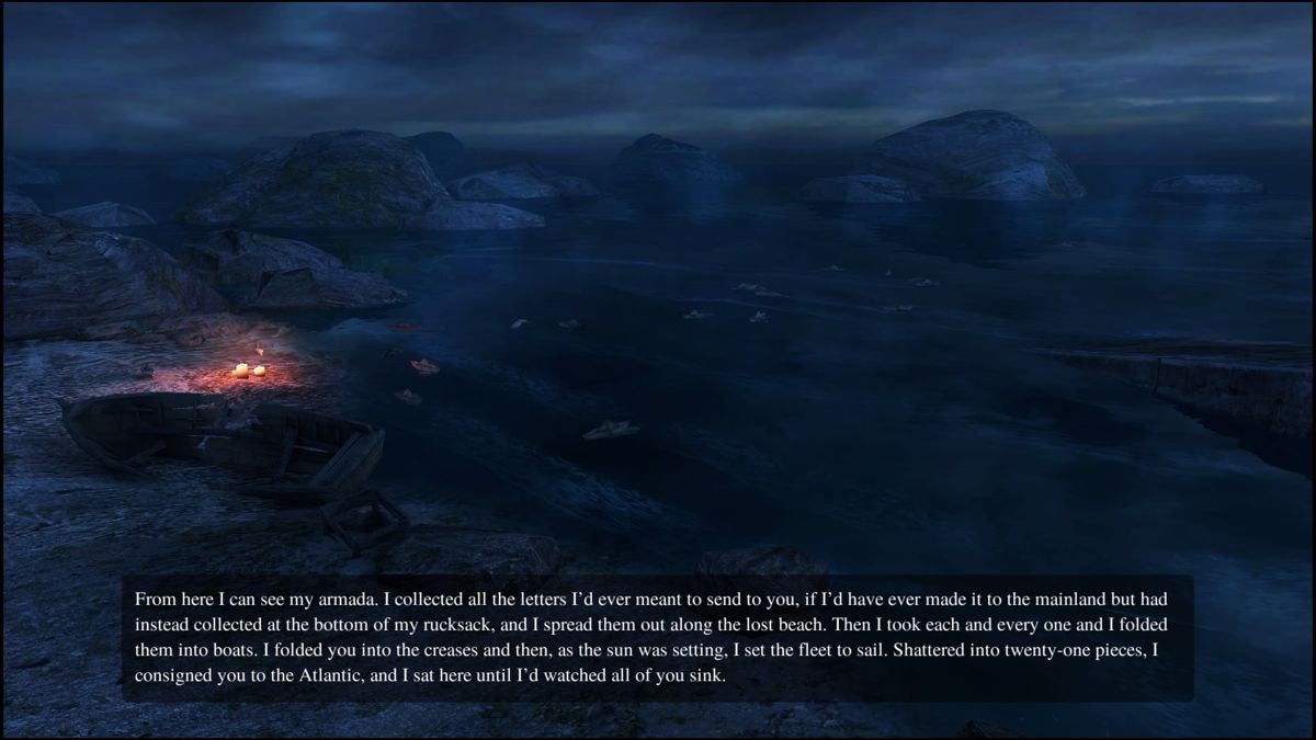Dear Esther: Landmark Edition (PlayStation 4) screenshot: The so called armada