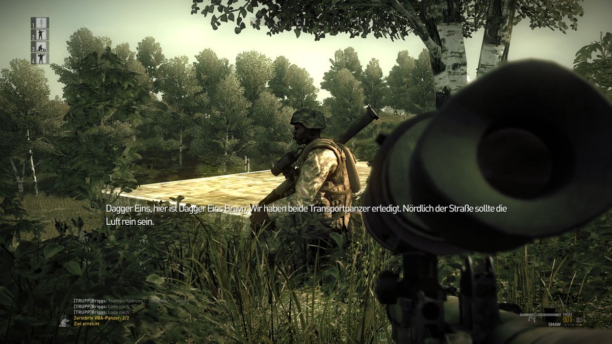 Screenshot of Operation Flashpoint: Dragon Rising (Windows, 2009) -  MobyGames