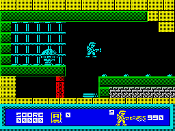Metal Army (ZX Spectrum) screenshot: Game begins