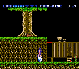 Predator (NES) screenshot: Grenade in enemy