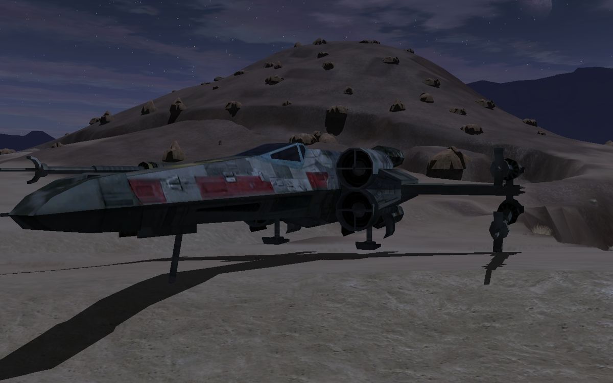 Star Wars: Galaxies - Starter Kit (Windows) screenshot: The Instant Travel Vehicle purchase reward. Imperials get a TIE Fighter.