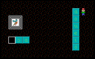 Literki - Cyferki (DOS) screenshot: Add missing lettr