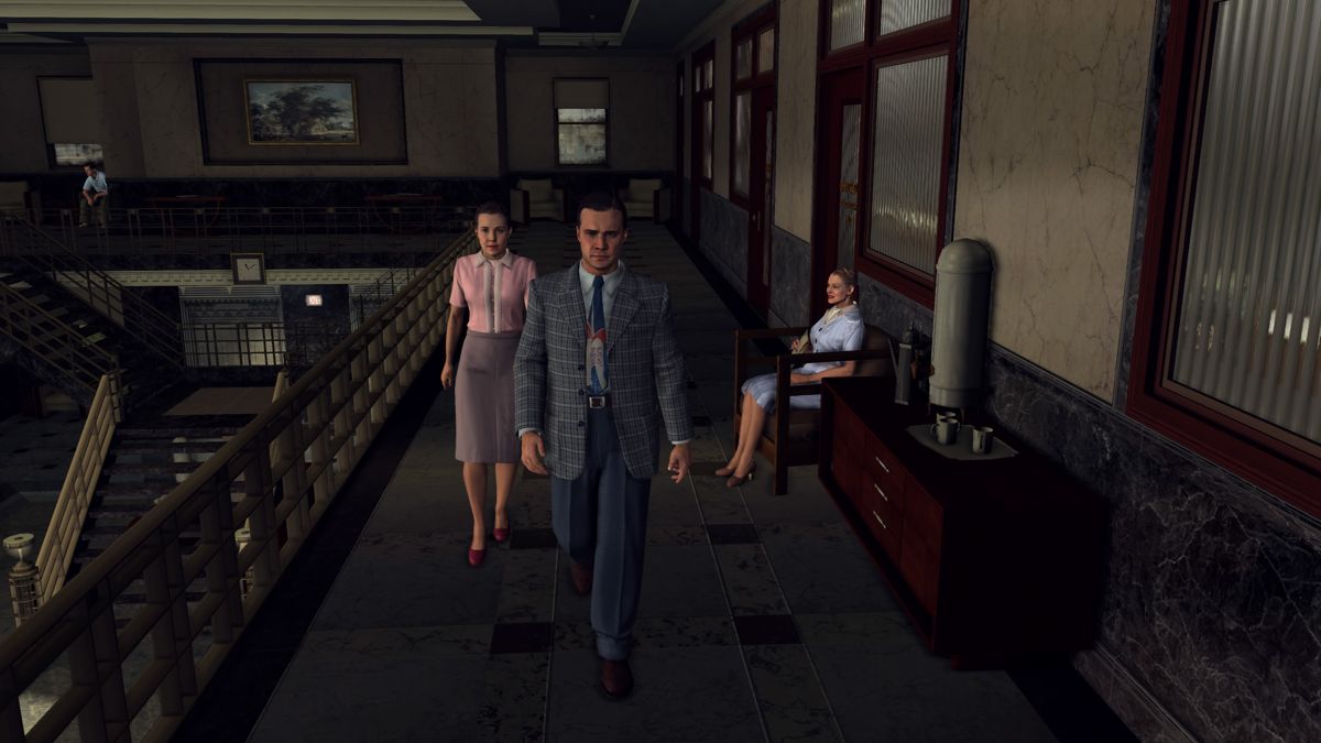 L.A. Noire: The Complete Edition (PlayStation 4) screenshot: <b>L.A. Noire</b>: A short part of the gameplay the player gets to control Jack Kelso